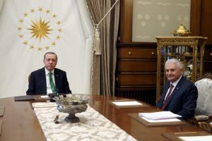 Erdoğan, Başbakan Yıldırım'ı kabul etti