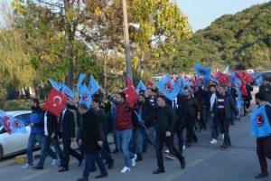 T&uuml;rk Metal'den Bursa'da y&uuml;r&uuml;y&uuml;ş eylemi