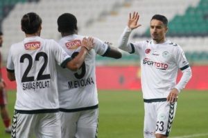Konyaspor r&ouml;vanş ma&ccedil;ını da kazandı