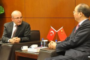 Başbakan Yardımcısı Şimşek &Ccedil;in'de