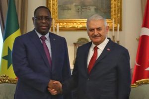 Başbakan Yıldırım, Senegal Cumhurbaşkanı Sall'i kabul etti