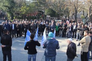 Bursa'da ABD'ye Kud&uuml;s tepkisi