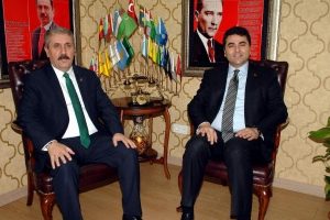 Demokrat Parti'den B&uuml;y&uuml;k Birlik Partisi'ne ziyaret