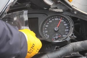 TEM'de korkun&ccedil; kaza! 130 kilometre hızla &ccedil;arptı