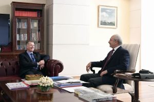 Moore'dan Kılı&ccedil;daroğlu'na veda ziyareti