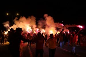 Galatasaray kafilesi Malatya'da