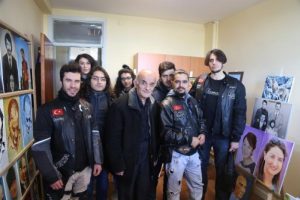 Bursa'da motosiklet tutkunlarından anlamlı ziyaret