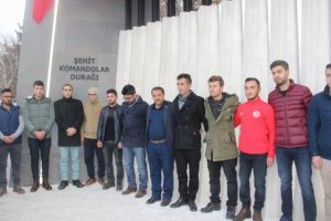 Tam 1 yıl sonra hain saldırının ger&ccedil;ekleştiği yerde buluştular