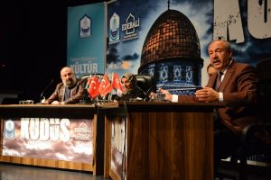 Bursa'da 'Memleket Meselesi'nde Kud&uuml;s konuşuldu