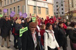 "G&ouml;lc&uuml;k'e dokunma" eylemi