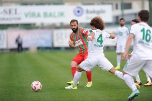 Yeşil Bursa, Diyarbekirspor'a tek golle yenildi