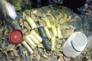 &Ccedil;ukurca'da bulunan PKK patlayıcısı imha edildi