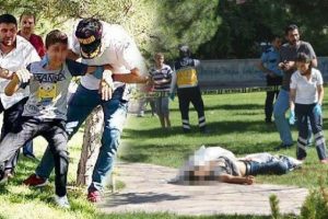 13 yaşındaki &ccedil;ocuk dehşet b&ouml;yle anlattı: Babamı &ouml;ld&uuml;rd&uuml;kten sonra...