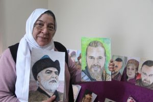 Resim b&ouml;l&uuml;m&uuml;nde okuyamadı ama ressamlara meydan okudu