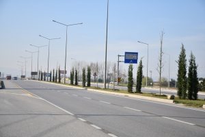 Bursa-Ankara Karayolu 650 bitkiyle ağa&ccedil;landırıldı