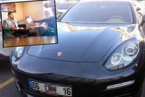 Porsche'lu fuhuş baronu b&ouml;yle g&ouml;r&uuml;nt&uuml;lendi!