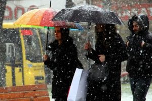 Marmara B&ouml;lgesi'nde karla karışık yağmur bekleniyor