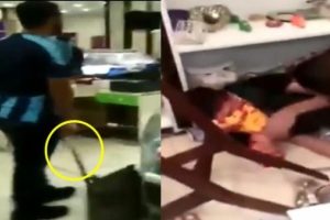 Dinlenme tesislerinde &ouml;ld&uuml;resiye dayak!