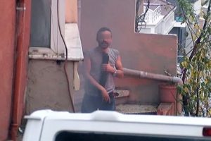 İstanbul Kağıthane'de hareketli anlar
