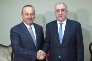 Dışişleri Bakanı &Ccedil;avuşoğlu Bak&uuml;'de