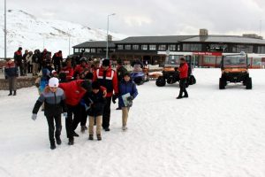 &Ccedil;ocuklara jandarma nezaretinde Erciyes turu