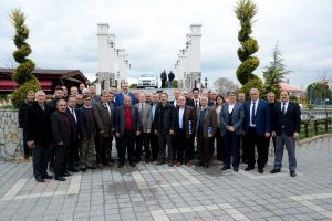 Bursa Karacabey Belediye Başkanı &Ouml;zkan muhtarlarla bir araya geldi