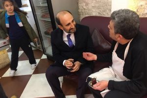 Bursa Yıldırım Belediye Başkanı Edebali esnafla buluştu