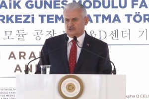 Başbakan Yıldırım: Hedefimiz yenilenebilir enerjide teknoloji ihra&ccedil; edebilmek