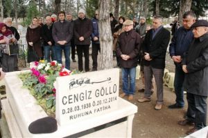 Cengiz G&ouml;ll&uuml;, Bursa'da dualarla anıldı