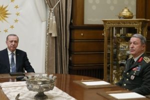 Genelkurmay Başkanı Orgeneral Hulusi Akar Beştepe'de