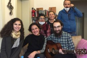 Meltem Cumbul, Nuriye ve Semih'i ziyaret etti