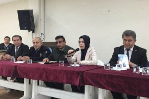 Bursa'da kaymakam ve başkan muhtarlarla bir araya geldi