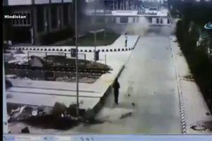İnanılmaz metro kazası kamerada
