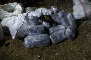 Tam 140 kilo ele ge&ccedil;irildi