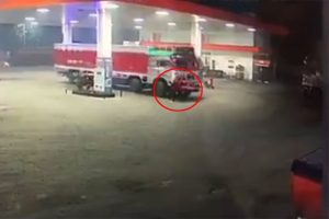 İş&ccedil;ileri ezdi, koşarak ka&ccedil;tı