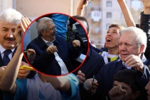 Aziz Yıldırım'dan a&ccedil;ılış t&ouml;renine dans etti!