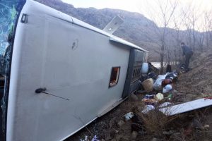Kars'ta trafik kazası: 9 yaralı