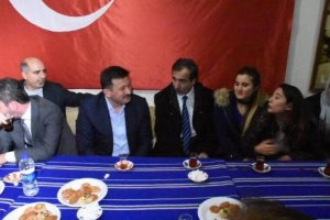 AK Partili Dağ, polisleri ve taksici esnafını ziyaret etti