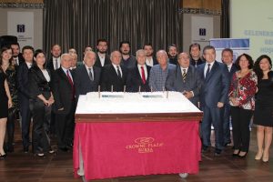 Bursa'daki inşaat m&uuml;hendisleri geleneksel gecede buluştu