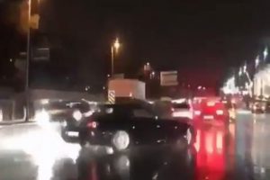 O trafik magandası yakalandı