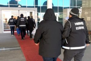Edirne'de uyuşturucu operasyonu