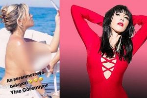 Hande Yener ve Seren Serengil kavgası!