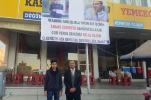 İyilik yaptı, afişleri asıldı