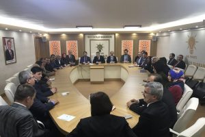 AK Parti Bursa İl Başkanı Salman'dan il&ccedil;e teşkilatlarına ziyaret