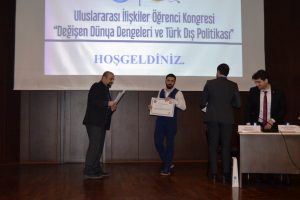 Uluslararası &Ouml;ğrenci Kongresinde 7 Aralık &Uuml;niversitesi temsil edildi