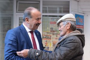 Bursa Mudanya'da T&uuml;rkyılmaz yeni yıl ziyaretlerini s&uuml;rd&uuml;r&uuml;yor