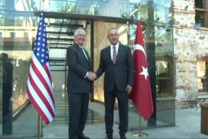Bakan &Ccedil;avuşoğlu, ABD'li mevkidaşıyla g&ouml;r&uuml;şt&uuml;