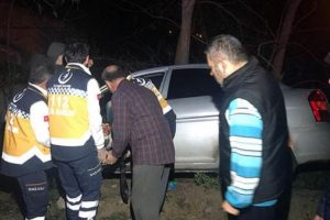 Bir kazadan diğer kazaya gitti!