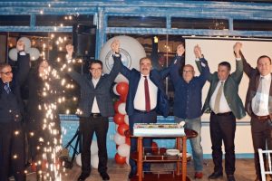 Bursa Mudanya Belediyesi personeli yeni yılı birlikte karşıladı