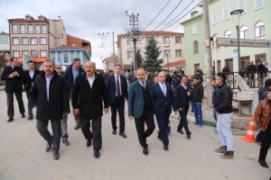 Bursa'da Harmancık ve Keles'te &ouml;ncelik altyapı ve yol